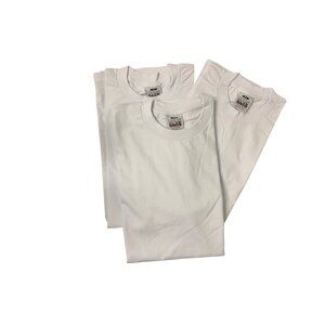 Pro Club Heavyweight White T-Shirt Bundle 3-Pack 2XL 100% Cotton
